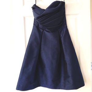 Alfred Sung Midnight Blue 🦋💙 Taffeta dress